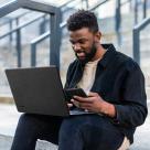Гибридный чехол-накладка Spigen Urban Fit для MacBook Pro 14 дюймов (2021 и новее) - фото 12