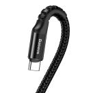 Витой кабель Baseus Fish Eye Spring Data Cable USB-C/USB-A - фото 5