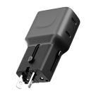 Универсальное сетевое зарядное устройство Energea TravelGo Adapter 65 мощностью 65 Вт (2 USB-C) (GaN) - фото 5