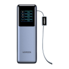 Внешний аккумулятор со встроенными кабелями Ugreen Nexode Pro (CCC) (25000 мА·ч) (PB728) - фото 2