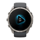 Спортивные часы Garmin fenix 9 Pro, 51 мм, AMOLED, титан, сапфир, силиконовый ремешок цвета «графитовый/чёрный» (без inReach) - фото 10