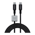 Магнитный кабель с оплёткой и утяжелителем Magssory Dice USB-C (USB 2.0) (2,4 м)