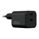 Сетевое зарядное устройство Magssory Nano Pro мощностью 100 Вт (2 USB-C) (GaN)