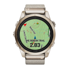 Спортивные часы Garmin epix Pro (Gen 2) Sapphire Edition, 42 мм, кремовый нейлоновый ремешок, светло-песочный силиконовый ремешок - фото 12