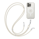 Тканевый ремешок через плечо с карабином и кабелем USB-C Satechi OntheGo для iPhone - фото 3