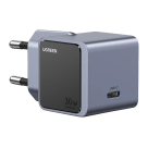 Сетевое зарядное устройство Ugreen Nexode S мощностью 30 Вт (USB-C) (GaN) (X503)