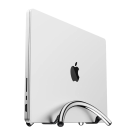 Вертикальная металлическая подставка Twelve South BookArc Flex для MacBook Pro 14–16" - фото 2