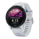 Спортивные часы Garmin Forerunner 255 Music, 46 мм, силиконовый ремешок цвета «Уайтстоун» - фото 2