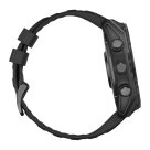 Умные спортивные часы Garmin fenix 8, 51 мм, AMOLED, сталь, силиконовый ремешок чёрного цвета - фото 4