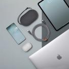 Кабель с оплёткой и ремешком Native Union Belt Cable Pro USB-C (USB 2.0) (2,4 м) - фото 7