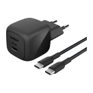 Сетевое зарядное устройство Belkin BoostCharge мощностью 45 Вт (USB-C) и кабель USB-C (1 м) (WCA013)