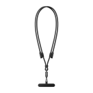 Тканевый ремешок через плечо с карабином и кабелем USB-C Energea Lasso для iPhone