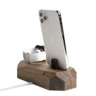 Деревянная док-станция Oakywood для iPhone и Apple Watch - фото 2