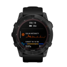 Спортивные часы Garmin fenix 7X Sapphire Solar Edition, 51 мм, чёрный безель, чёрный силиконовый ремешок - фото 6