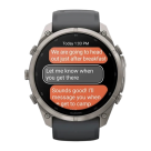 Спортивные часы Garmin fenix 9 Pro, 51 мм, AMOLED, титан, сапфир, силиконовый ремешок цвета «графитовый/чёрный» (с inReach) - фото 9