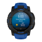 Спортивные часы Garmin Instinct 3, 45 мм, AMOLED, силиконовый ремешок цвета «синий/чёрный» - фото 12