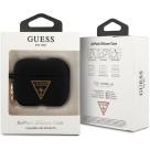 Силиконовый чехол с карабином GUESS Triangle для AirPods Pro - фото 3