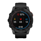 Спортивные часы Garmin fenix 7 Solar Edition, 47 мм, чёрный силиконовый ремешок - фото 11
