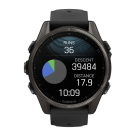 Умные спортивные часы Garmin fenix 8, 43 мм, AMOLED, сапфир, титан с DLC, силиконовый ремешок цвета «чёрный/серый» - фото 8