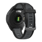 Спортивные часы Garmin Forerunner 165 Music, силиконовый ремешок цвета чёрный/синевато-серый - фото 4