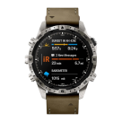 Спортивные часы Garmin MARQ Adventurer (Gen 2) Damascus Steel Edition, гибридный ремешок, чёрный силиконовый ремешок - фото 9
