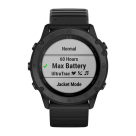 Спортивные часы Garmin tactix Delta Sapphire Edition, чёрный силиконовый ремешок - фото 8