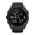 Умные спортивные часы Garmin fenix 8, 51 мм, AMOLED, сапфир, титан с DLC, силиконовый ремешок цвета «чёрный/серый» - фото 7