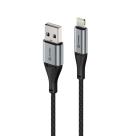 Дата-кабель с нейлоновой оплёткой ALOGIC Super Ultra Lightning/USB-A (1,5 м, 480 Мбит/с; MFi) - фото 3
