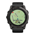 Спортивные часы Garmin epix Pro (Gen 2) Sapphire Edition, 51 мм, чёрный силиконовый ремешок - фото 8