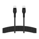 Кабель с оплёткой и ремешком Belkin BoostCharge Pro Flex USB-C (USB 2.0) (1 м) (CAB011) - фото 3