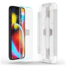 Глянцевое защитное стекло Spigen GLAS.tR EZ Fit для iPhone 13, 13 Pro, 14 и 16e (2 шт.) (дизайн 2021)