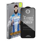 Антибликовое защитное стекло с сеткой на динамик Blueo Anti-Reflective для iPhone 14 Pro и 15