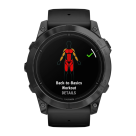 Спортивные часы Garmin epix Pro (Gen 2) Standard Edition, 51 мм, чёрный силиконовый ремешок - фото 4