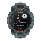 Спортивные часы Garmin Instinct 3, 45 мм, Solar, силиконовый ремешок сумеречного цвета - фото 3
