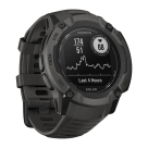 Спортивные часы Garmin Instinct 2X Solar Standard Edition, 50 мм, силиконовый ремешок графитового цвета - фото 8