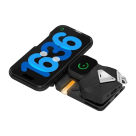 Складная зарядная станция MagSafe Aulumu M01 Charging Station Qi2 для iPhone, AirPods и Apple Watch - фото 2