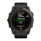 Спортивные часы Garmin fenix 7X Pro Sapphire Solar Edition, 51 мм, чёрный силиконовый ремешок - фото 11