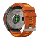 Спортивные часы Garmin fenix 9 Pro, 51 мм, AMOLED, титан, сапфир, силиконовый ремешок цвета «осенний оранжевый»/«оранжевая искра» (с inReach) - фото 7
