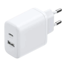 Сетевое зарядное устройство Ugreen мощностью 20 Вт (USB-C, USB-A) (X227) - фото 2