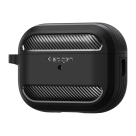 Термополиуретановый чехол с карабином Spigen Rugged Armor для AirPods Pro 2 - фото 4