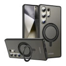 Прозрачный чехол MagSafe с подставкой Ugreen для Samsung Galaxy S25 Ultra (CA186) - фото 3