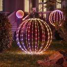 Умная уличная гирлянда Twinkly Spheres RGB + W (43x43 см, 210 светодиодов) - фото 2