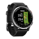 Спортивные часы Garmin Approach S44, чёрный силиконовый ремешок - фото 8