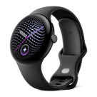Умные часы Google Pixel Watch 5, 45 мм, Wi-Fi, чёрный ремешок