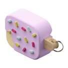 Силиконовый чехол с карабином elago Ice Cream Hang Case для AirPods Pro 3 - фото 2