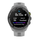 Спортивные часы Garmin Approach S70, 42 мм, силиконовый ремешок цвета «серая пудра» - фото 10