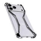 Стальной ювелирный чехол-бампер YNOT Shell Aerospace Steel для iPhone 17 Pro - фото 2