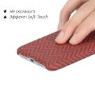 Чехол Pitaka Aramid MagCase Herringbone для iPhone X Red-Orange - фото 5