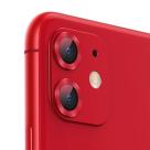 Защитное стекло для объективов камеры Baseus Alloy Protection Ring для iPhone 11 - фото 6
