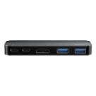 Многопортовый адаптер Baseus Transparent Series с одинарным коннектором USB-C (Thunderbolt 3, USB-C PD, 2 USB-A 3.0, HDMI 4K 60 Гц) - фото 4